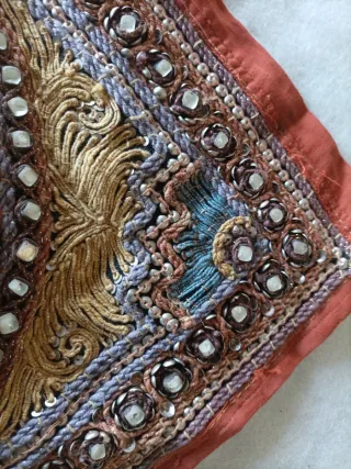 Arazzo stoffa rilievo oriente