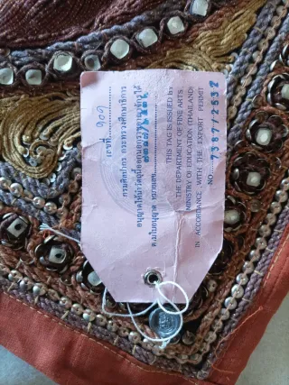 Arazzo stoffa rilievo oriente