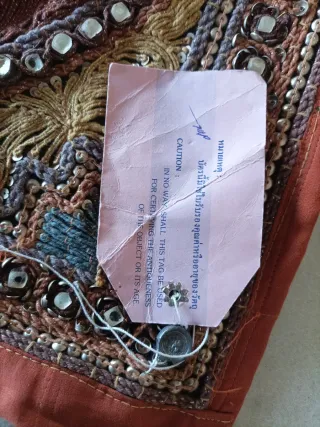 Arazzo stoffa rilievo oriente