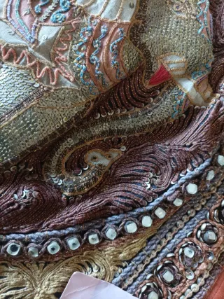 Arazzo stoffa rilievo oriente