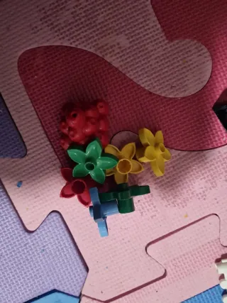 Set Placas y bloques de construcción multicolores