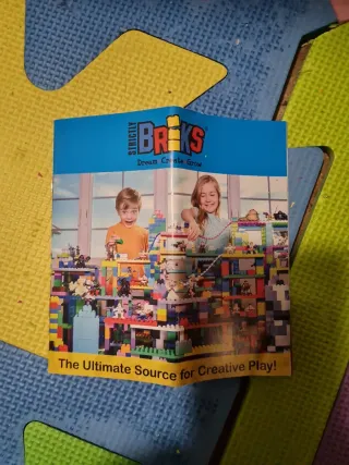 Set Placas y bloques de construcción multicolores