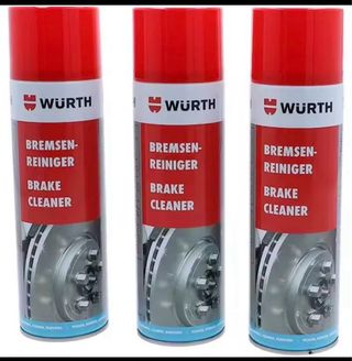 15 botes Wurth Limpia Frenos