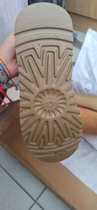 Botas UGG Classic Mini Dipper Plataforma Marrón