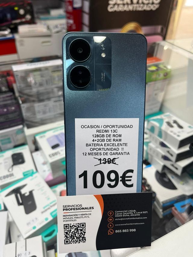 Redmi 13C 128GB Gris