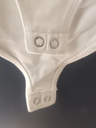 Body Stradivarius Blanco Talla M