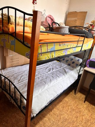 Litera convertible en 2 camas - Como nueva