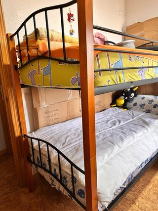 Litera convertible en 2 camas - Como nueva
