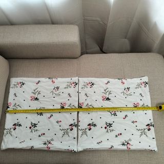 Pack 2 Fundas Cojín Estampado Floral Rosa