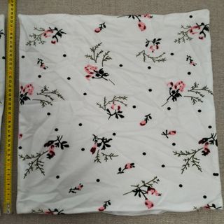 Pack 2 Fundas Cojín Estampado Floral Rosa