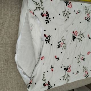 Pack 2 Fundas Cojín Estampado Floral Rosa