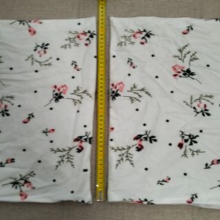 Pack 2 Fundas Cojín Estampado Floral Rosa