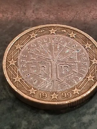 Moneda 1 Euro Árbol de la Vida 1999