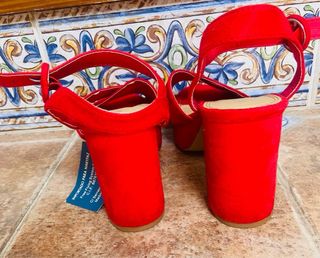 Sandalias Marypaz Rojas Talla 36