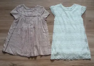 Lote 2 vestidos 18-24 meses