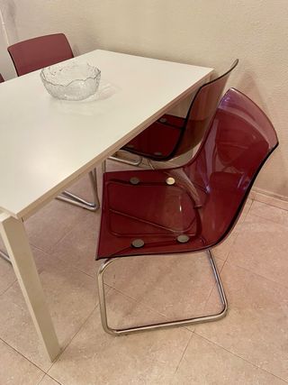 Silla Tobias Ikea Malva/Morado 4 disponibles