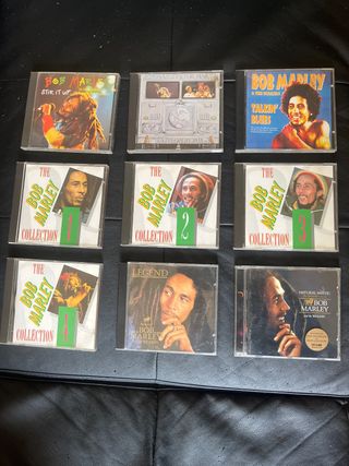 9 CDs Bob Marley Colección Reggae