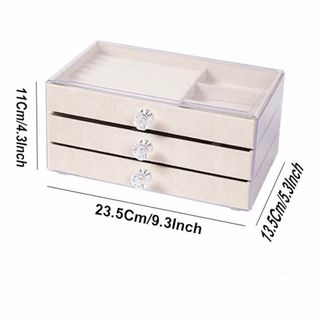 Organizador de joyas 3 cajones