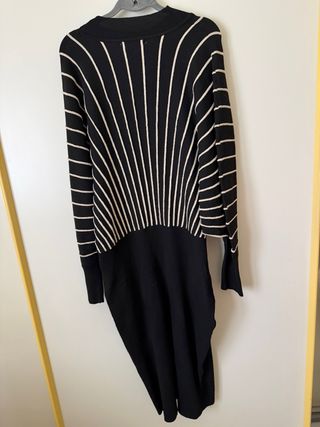 Abito Lanacaprina maglia fantasia righe