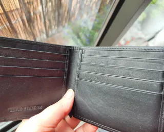 Cartera de Piel Genuina para Hombre