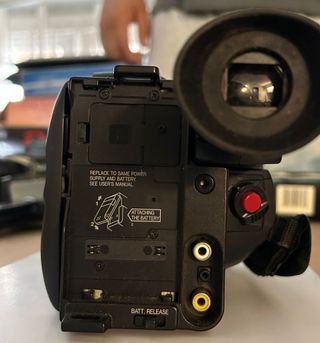 Videocámara JVC Compact VHS Negra