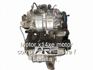 Motor x14xe motor completo opel astra f be