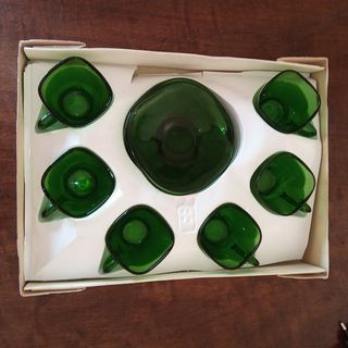 Juego Moka Vereco Verde Vintage