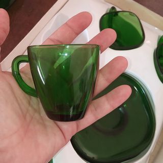 Juego Moka Vereco Verde Vintage