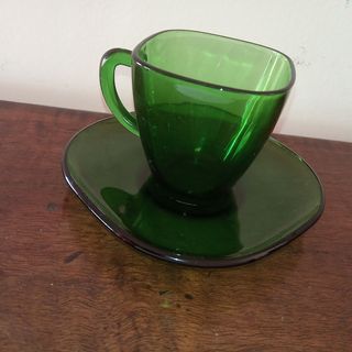 Juego Moka Vereco Verde Vintage