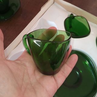 Juego Moka Vereco Verde Vintage