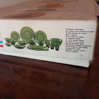 Juego Moka Vereco Verde Vintage