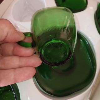 Juego Moka Vereco Verde Vintage