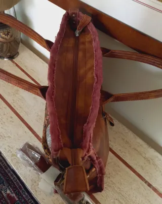 Bolso Divinal Patchwork Piel