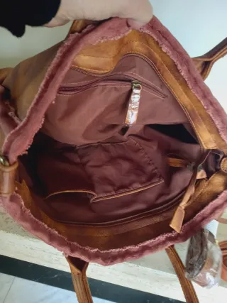 Bolso Divinal Patchwork Piel