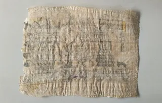 Papiro Egipcio Pintado a Mano