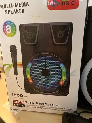 Altavoz Bluetooth Sing-e ZQS8145 + Micrófono