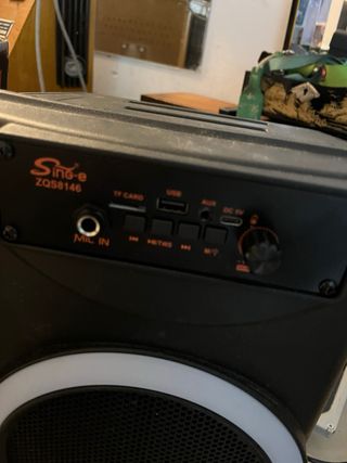 Altavoz Bluetooth Sing-e ZQS8145 + Micrófono