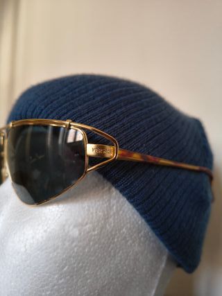 Gafas de sol occhiali da sole Versace oro marrone