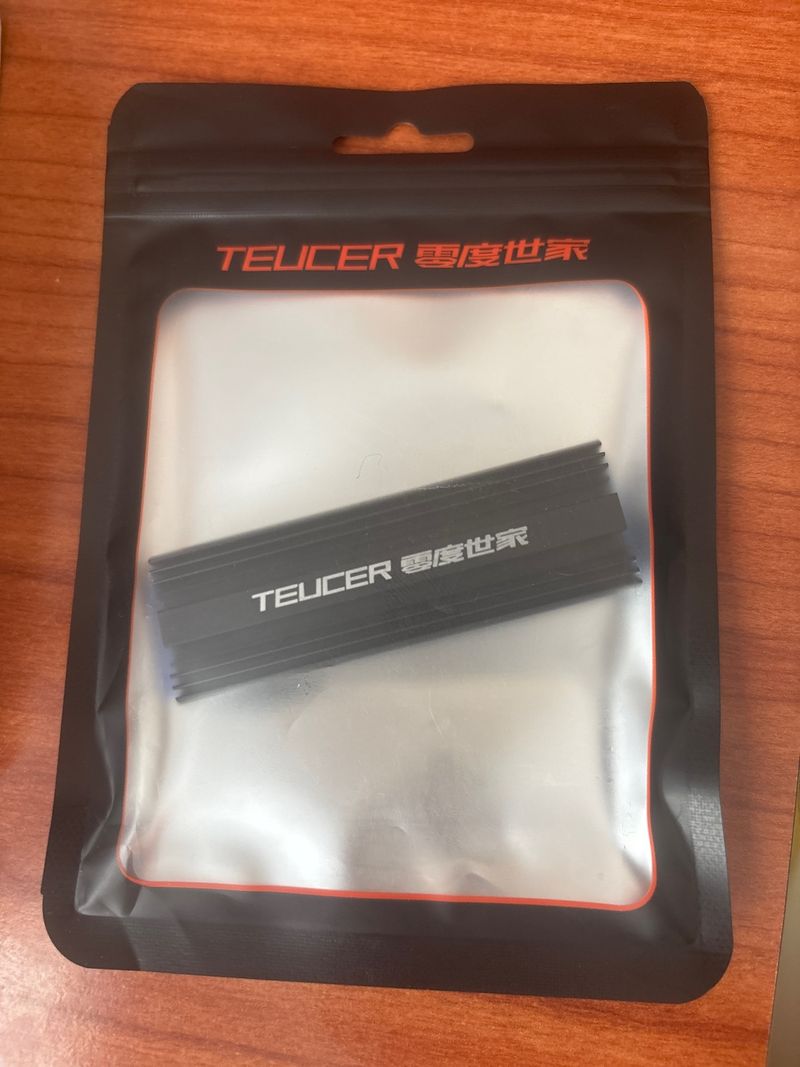 Disipador TEUCER NVMe SSD 2280