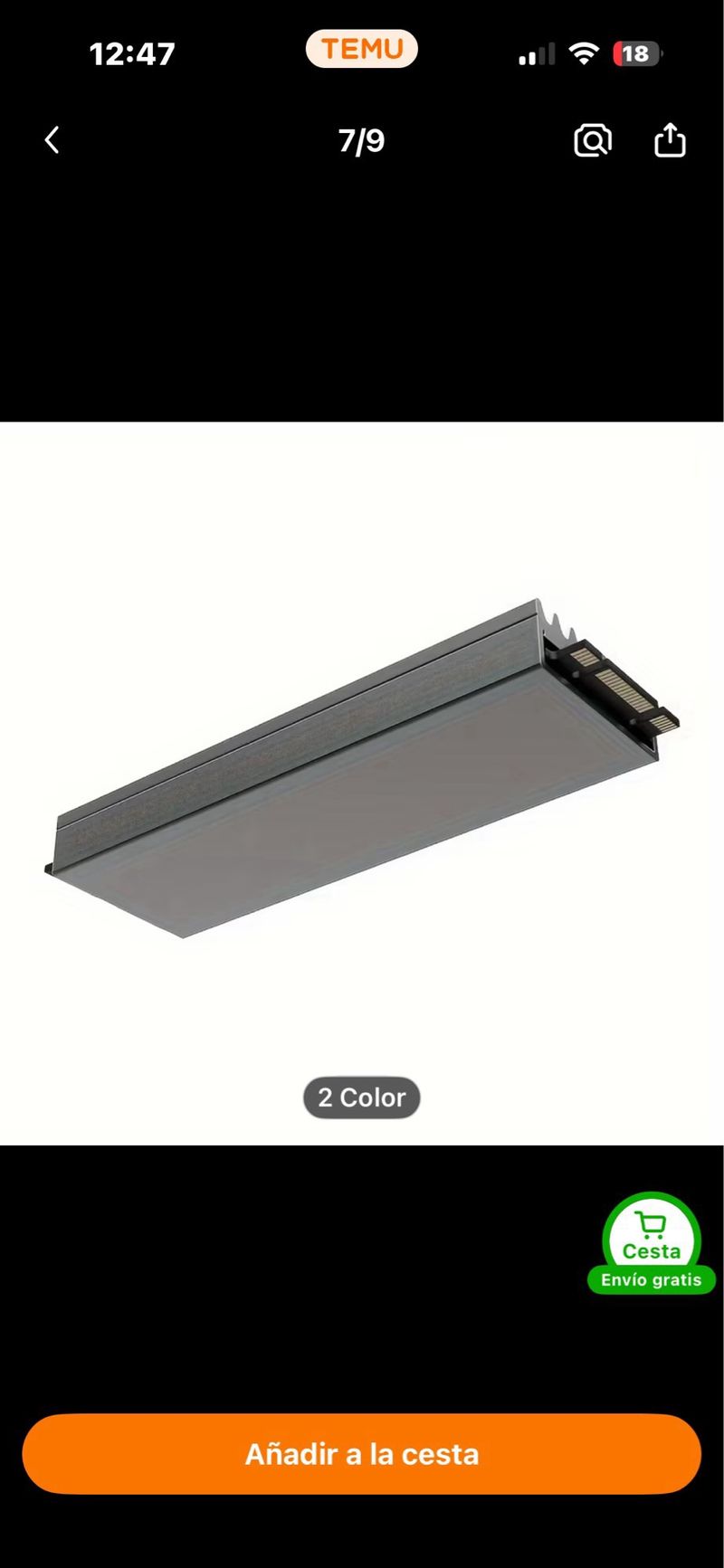 Disipador TEUCER NVMe SSD 2280 afbeelding 5