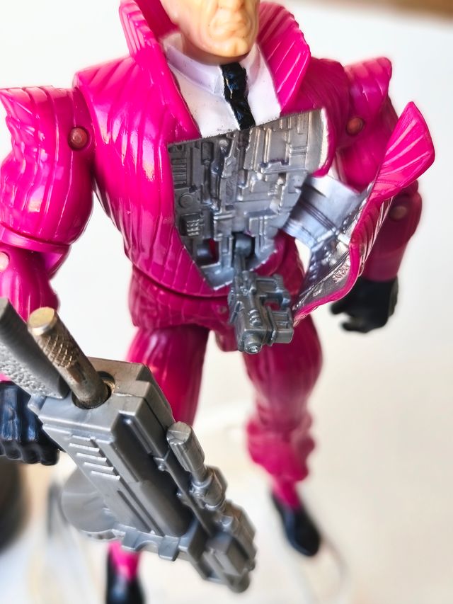 HASBRO 1988 COPS N' CROOKS CAP-FIRING MACHINE GUN