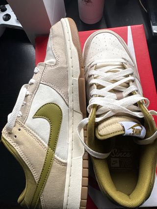 Nike Dunk Low Beige/Olive Green