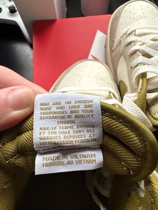 Nike Dunk Low Beige/Olive Green