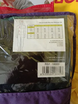 Disfraz Bruja Destellos Partilandia Talla Única