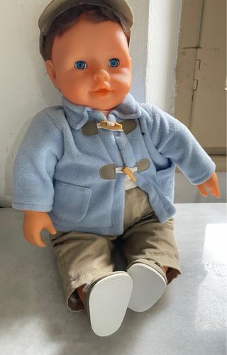 Muñeco Berchet Bebé Azul