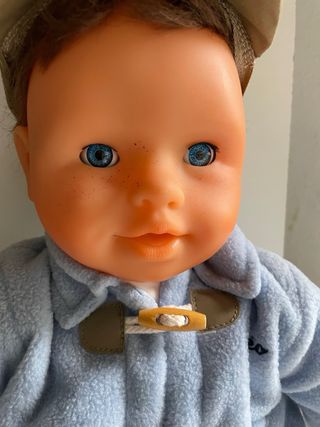 Muñeco Berchet Bebé Azul