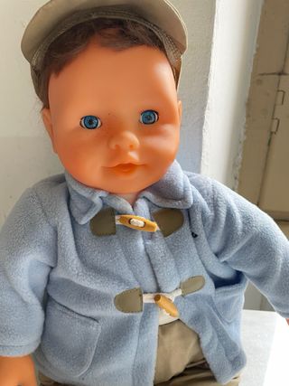 Muñeco Berchet Bebé Azul