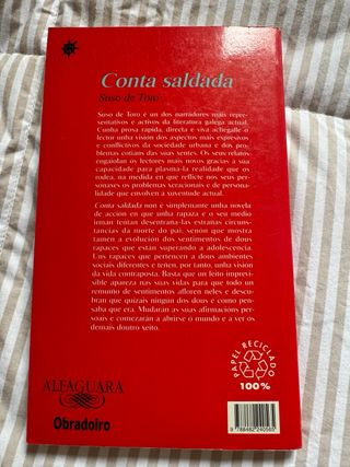 CONTA SALDADA - OBRADOIRO (Galician Edition)