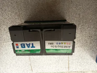 Batería Coche AGM Stop & Go 12V 80Ah 800A