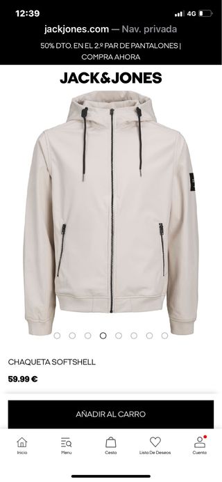 Chaqueta JackJones Neopreno